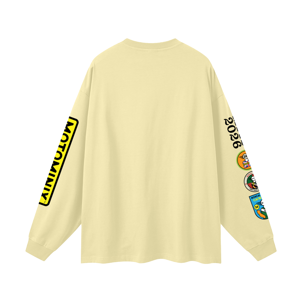 MINI LOVE ZOOM MTTS Oversized Unisex Long Sleeve T-Shirt — Rally Edition
