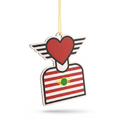 CAR AIR FRESHENER — Hearthead Red Stripe | MOTOMINIX™