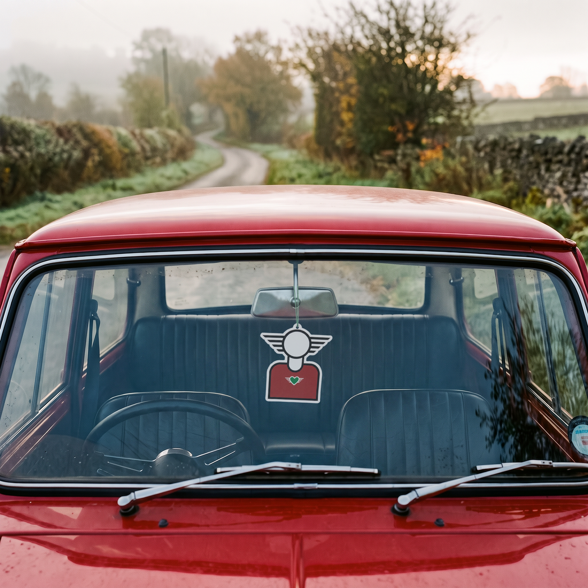 CAR AIR FRESHENER — MINIhead Red | MOTOMINIX™