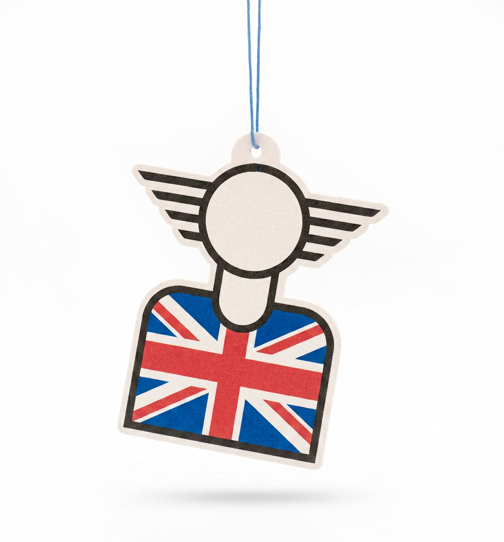 CAR AIR FRESHENER — MINIhead Union Jack | MOTOMINIX™