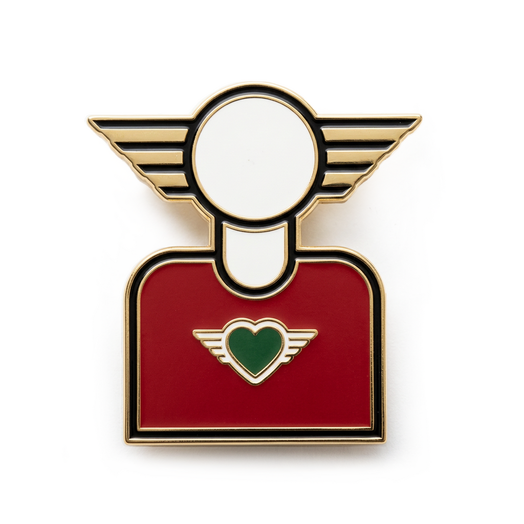 ENAMEL PIN — Red | MOTOMINIX™