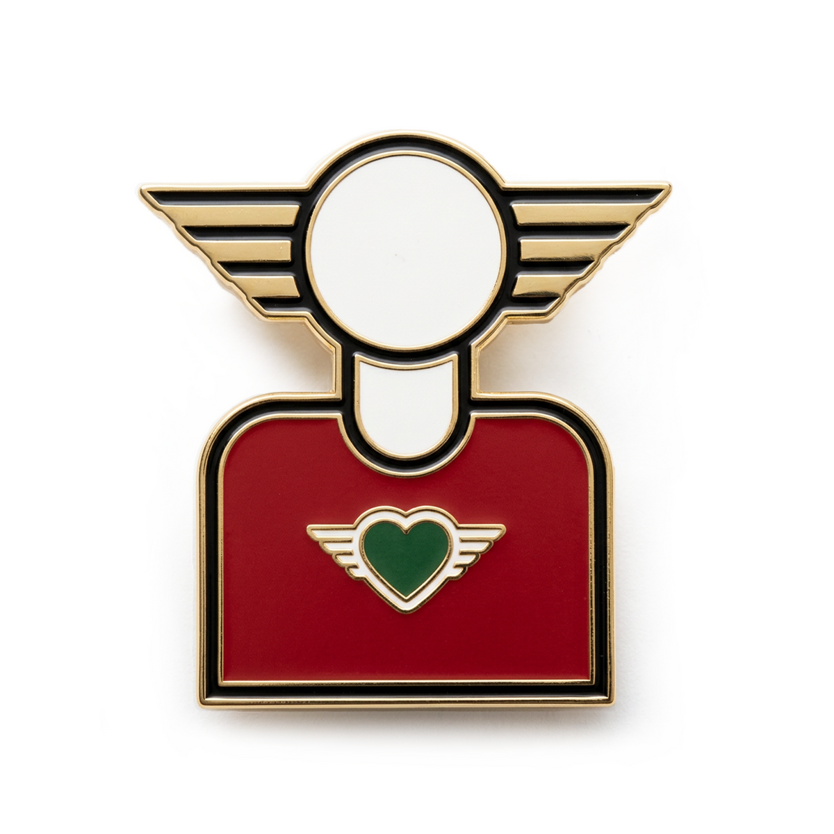 ENAMEL PIN — Red | MOTOMINIX™