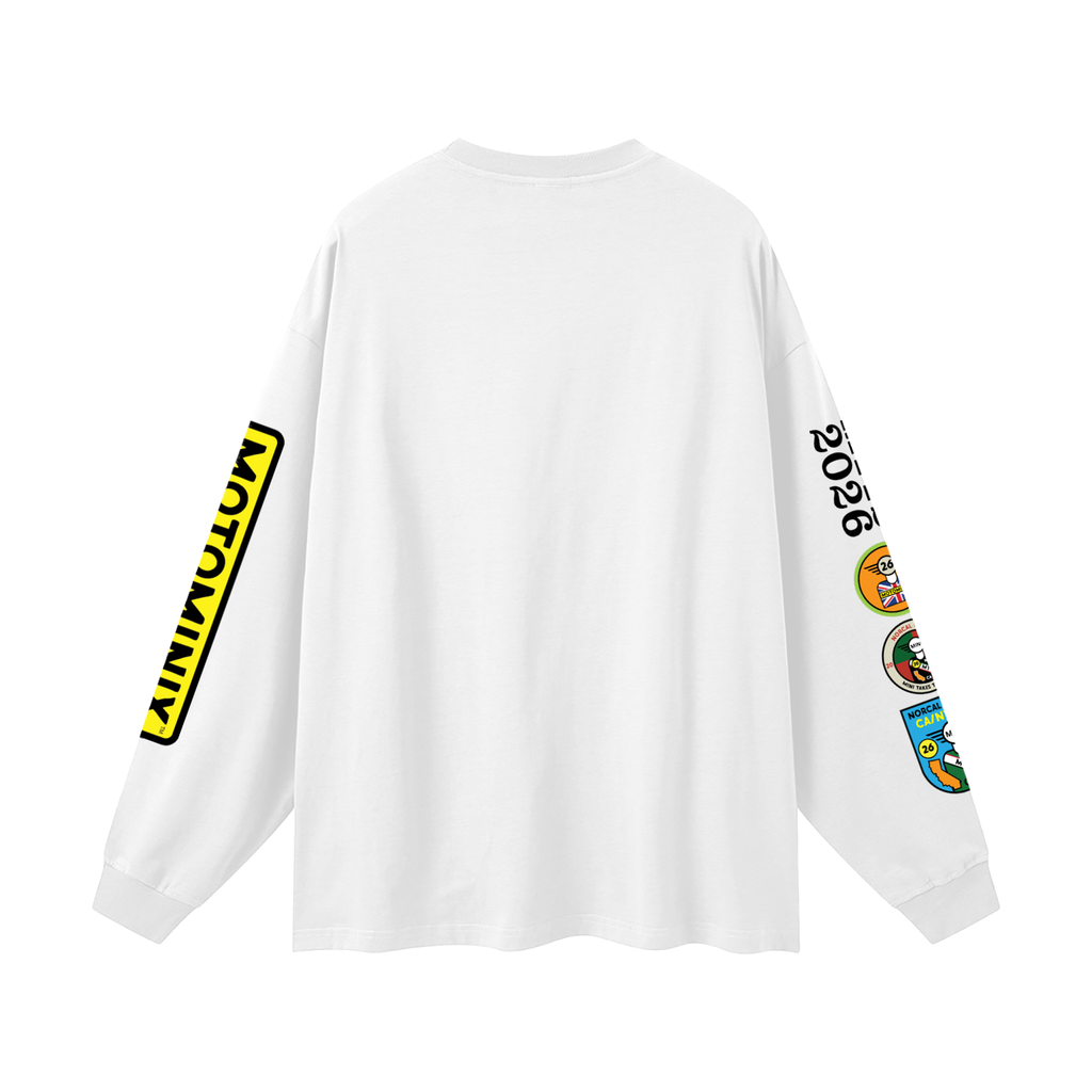 MINI LOVE ZOOM MTTS Oversized Unisex Long Sleeve T-Shirt — Rally Edition