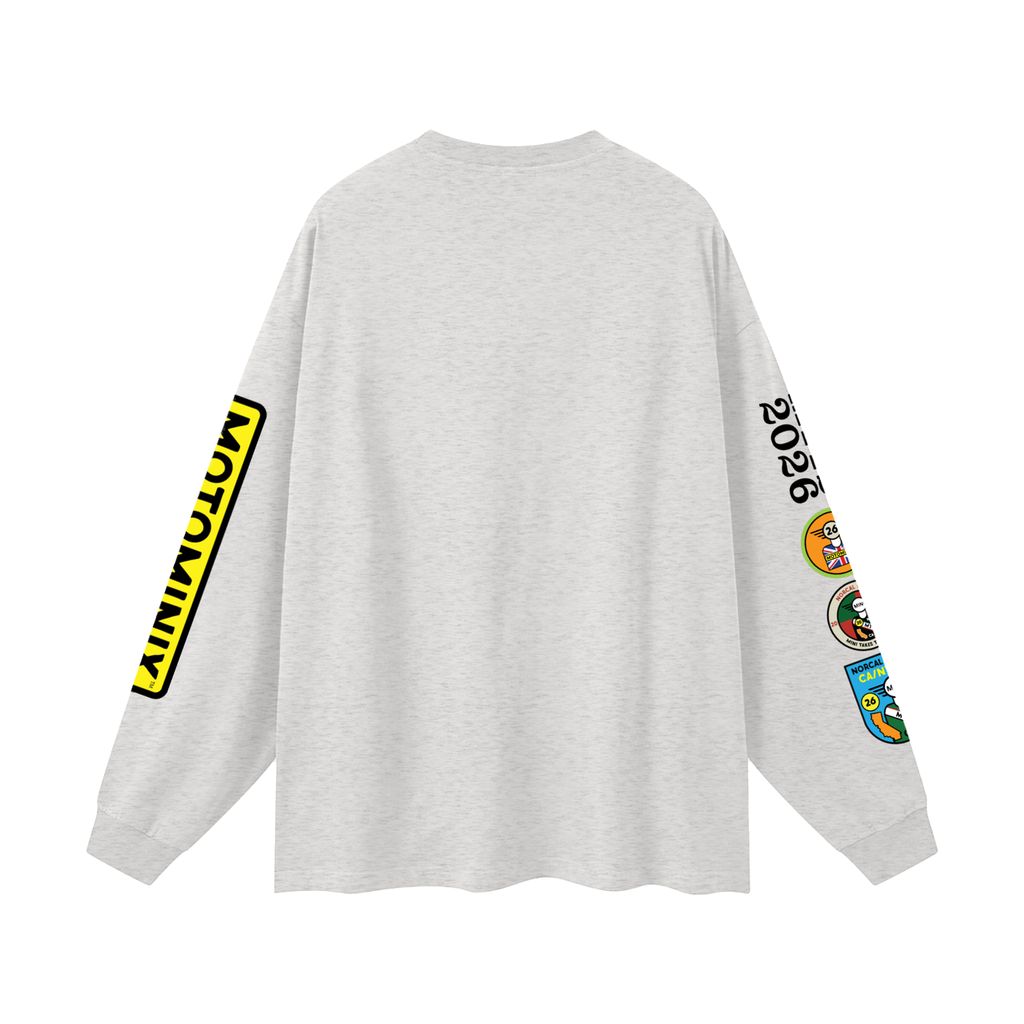 MINI LOVE ZOOM MTTS Oversized Unisex Long Sleeve T-Shirt — Rally Edition